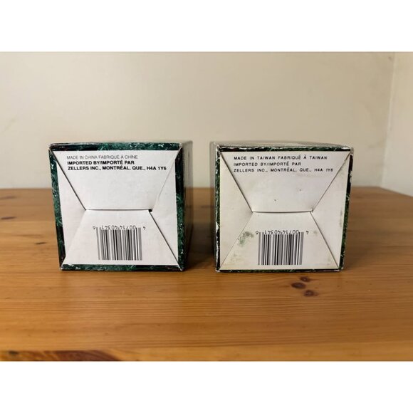 Set of 2 Vintage Zellers “Christmas Pleasure” Votive Candle Sets - Picture 4 of 6